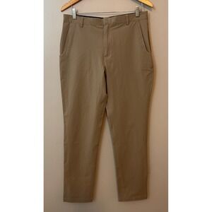 Teren Pants Mens 32 Khaki Tan Traveler Tech Stretch Hiking Performance Gorpcore
